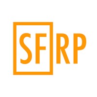 SFRP-Logo in leuchtendem Orange, mit den Buchstaben 'SF' in einem Rechteck und 'RP' daneben.